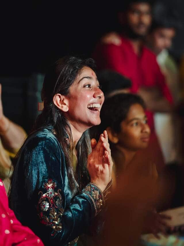 Sai Pallavi shares candid photos of her from sisters wedding pav