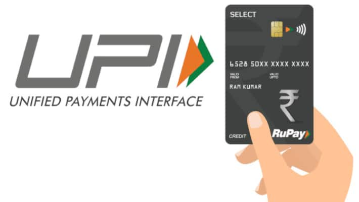 Connect your credit card to UPI at home and follow the instructions-rag