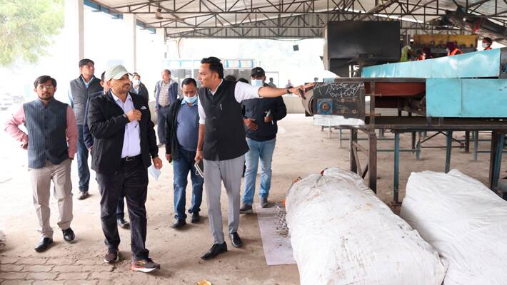 Swachh Bharat Mission Director Binay Kumar Jha Prayagraj visit for Mahakumbh 2025