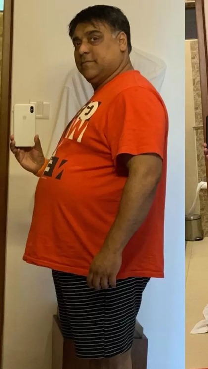 Ram Kapoor's weight gain journey