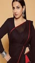 8 Classic Vidya Balan Saree Looks for Office Meetings