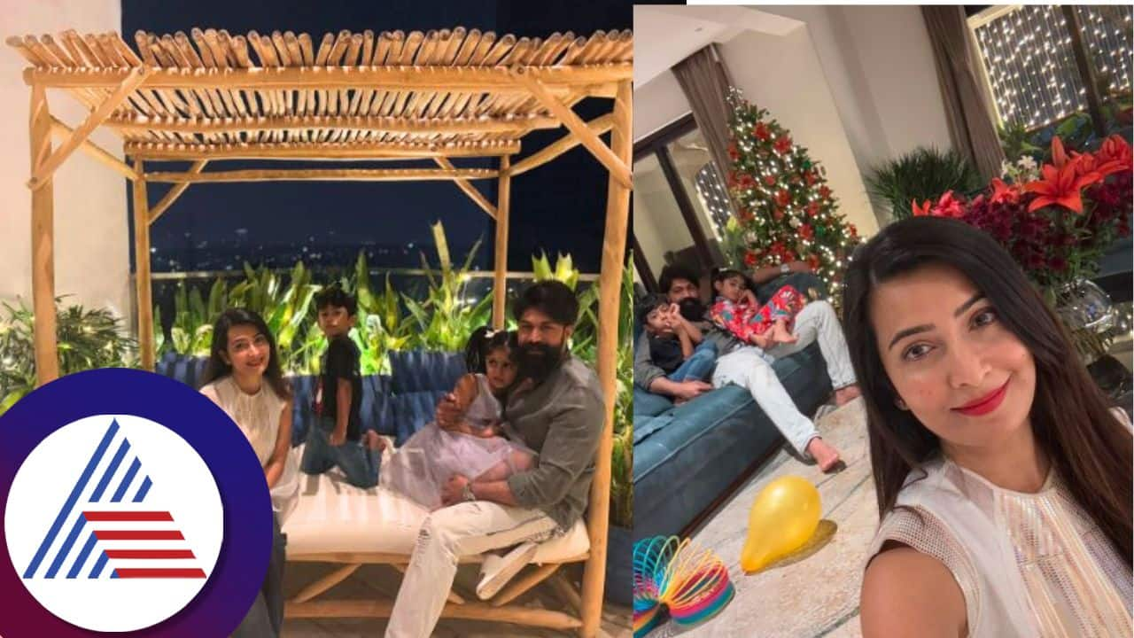 Toxic Yash Radhika pandit family celebrates new year 2025 in simple way vcs