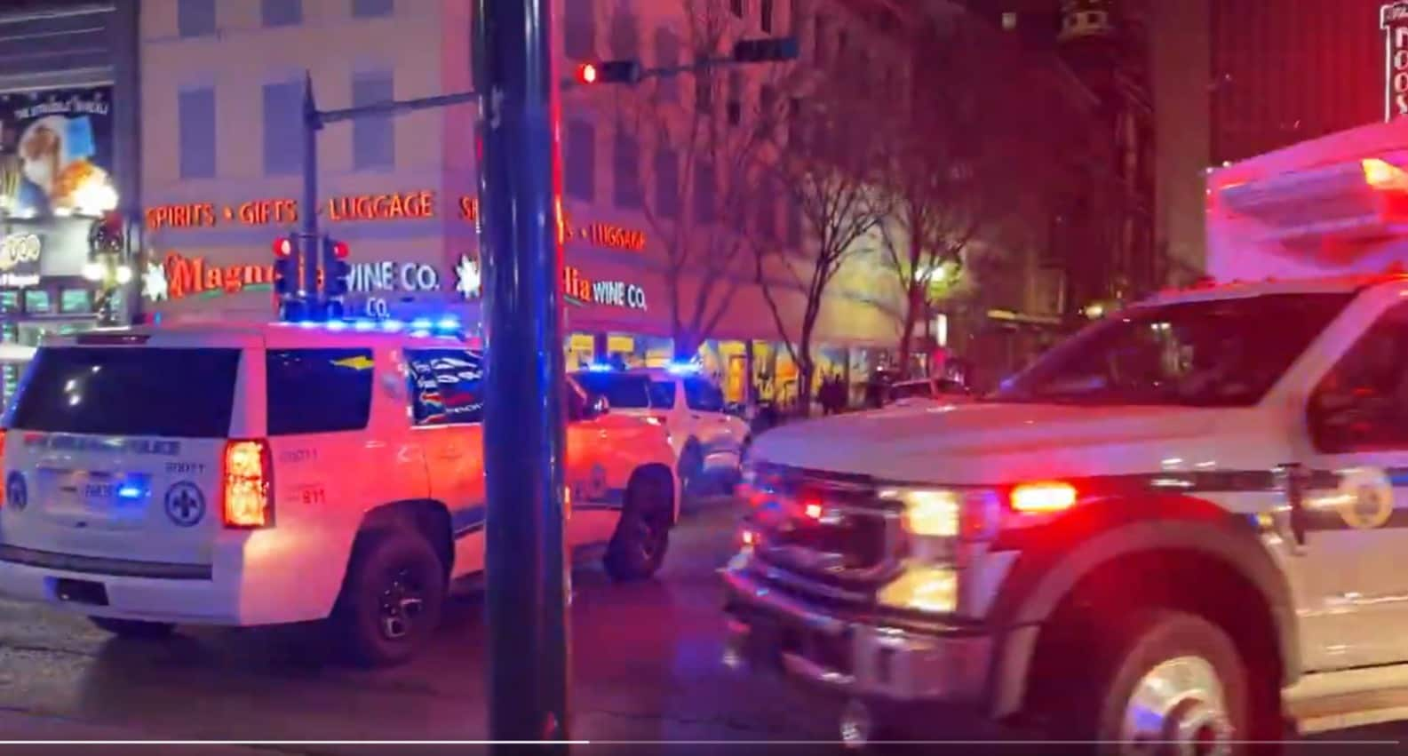 BREAKING: At least 10 people dead after pickup truck rams crowd in New Orleans, followed by gunfire (WATCH)