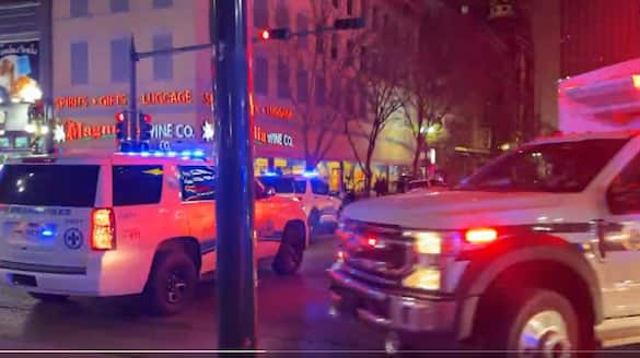 BREAKING: At least 10 people dead after pickup truck plows into crowd in New Orleans, followed by gunfire sgk