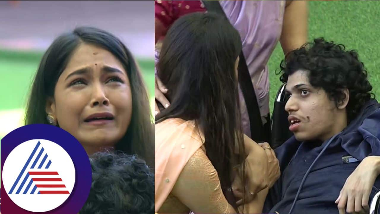 Bigg boss mokshitha pai breaks down for brother not guessing her in family round vcs