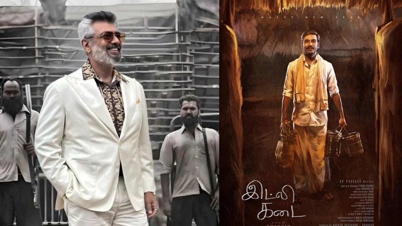 Ajith Starrer Good Bad Ugly Likely to Clash With Dhanush Idly Kadai gan