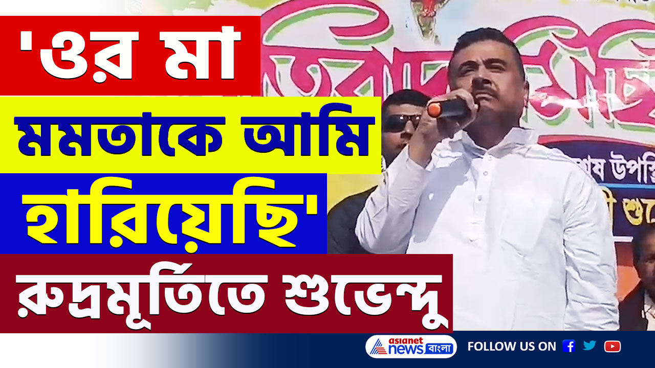 'ওই দুটো মশা আর মাছি! রাজীব কুমারকে ঘোল খাইয়ে ওর মা মমতাকে হারিয়েছি' বিস্ফোরক শুভেন্দু