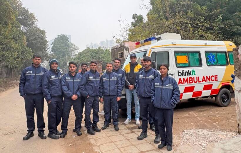 Blinkit launches 10-minute ambulance service in Gurugram, plans to expand in major cities