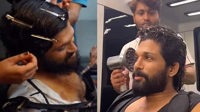 pushpa 2 allu arjun makeover of pushparaj video