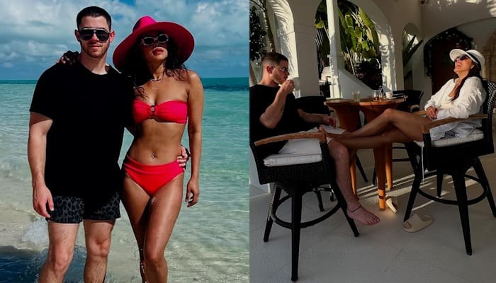 PHOTOS: Priyanka Chopra, Nick Jonas welcome 2025 in style; actress dons stylish bikini; take a look