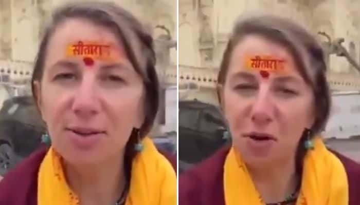 'My perception of India has changed': French woman lauds Ayodhya police for making her feel safe (WATCH)