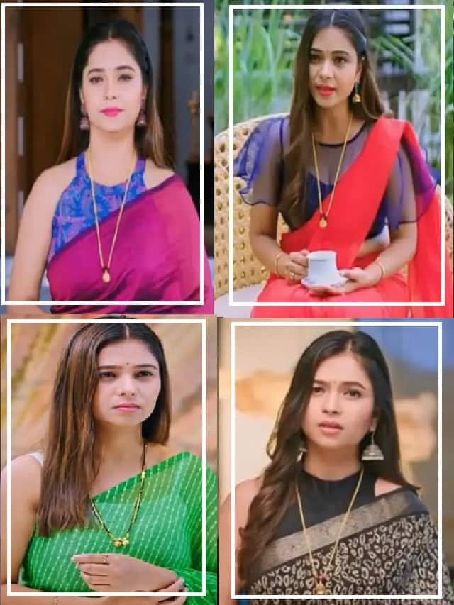 Try these trendy blouse designs inspired by Amrutha Sudu pav