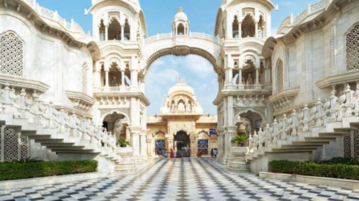  UP Mathura crime iskcon temple donation scam police investigation