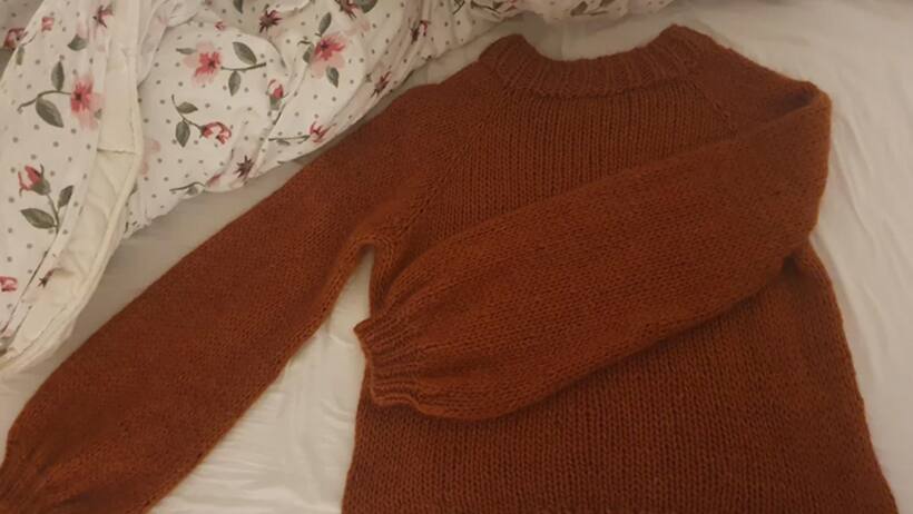 how to loosen up tight sweater