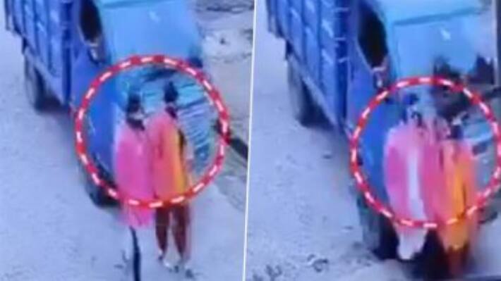 Up Gorakhpur tempo driver crushes students murder charge cctv footage road safety
