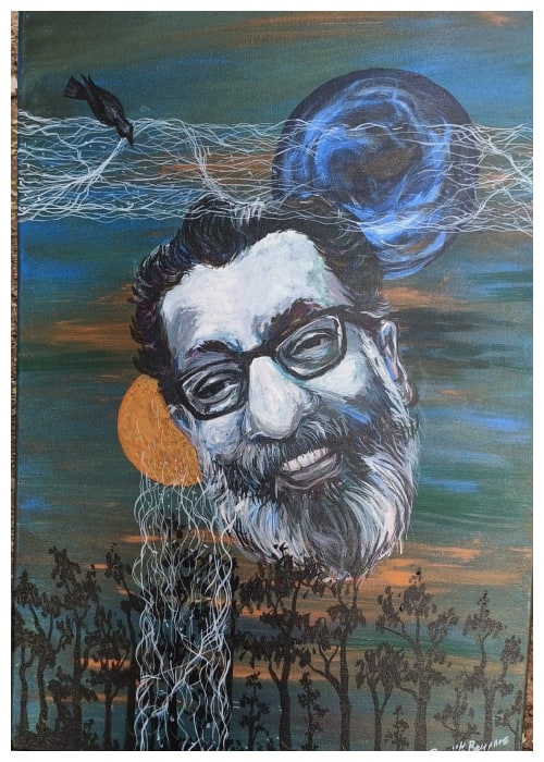 Joy Chacko who painted the memories of migration