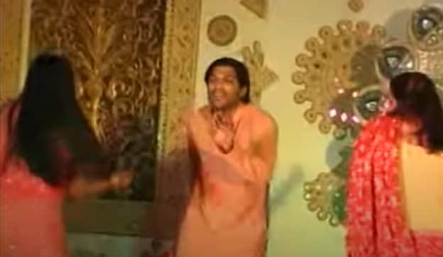 mega daughter sushmitha sangeet event chiru venky allu arjun ram charan Sreeja rare dance video arj 