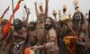 Weird babas and sadhus emerge in Prayagraj maha kumbh mela bni