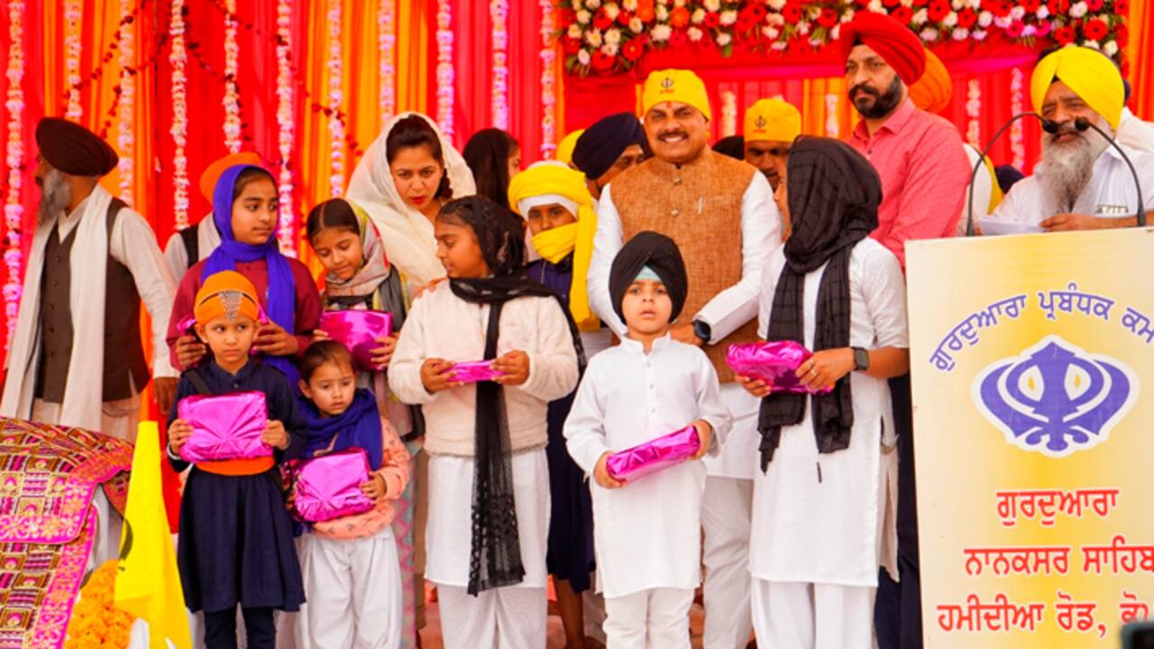 Mohan Yadav participated in the Prakash Parv of Guru Gobind Singh in Bhopal