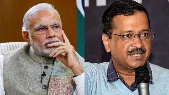 modi and kejriwal