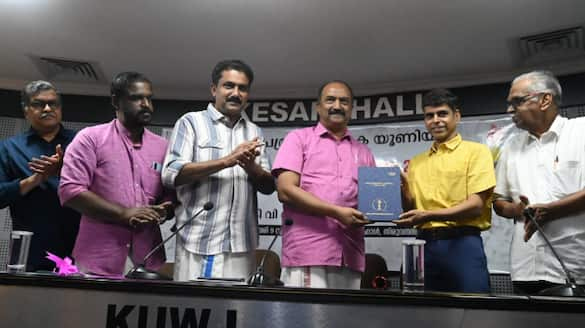 finance minister kn balagopal release kuwj 2025 calendar and diary