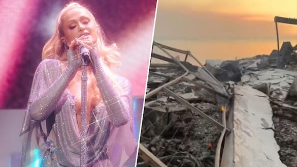 Los Angeles Wildfires: Paris Hilton posts heartbreaking video of her burnt/destroyed Malibu villa-WATCH RBA