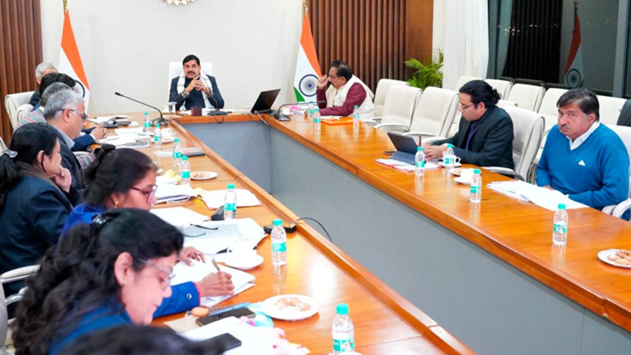 Mohan Yadav discussed about paddy procurement