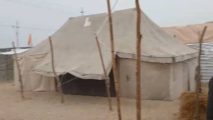 tent city in mahakumbh 2025