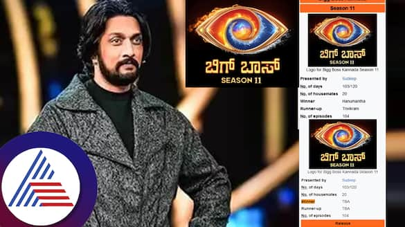 Wikipedia has announced the  Bigg Boss 11 Kannada winner as hanumanta