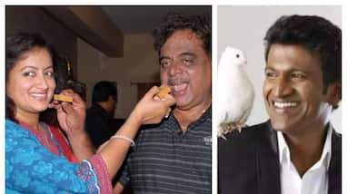 Puneeth Rajkumar laughs from sandalwood rebel star ambarish dialogue Puneeth Rajkumar laughs from sandalwood rebel star ambarish dialogue