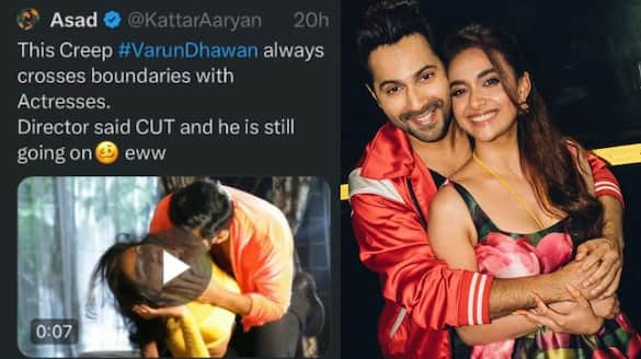 Actress Keerthy Suresh baby john movie hero Varun Dhawan and Nargis Fakhri Old video leaked sat