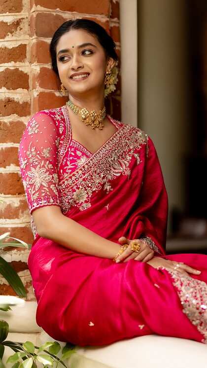 Keerthy Suresh Inspired Sarees for Pongal