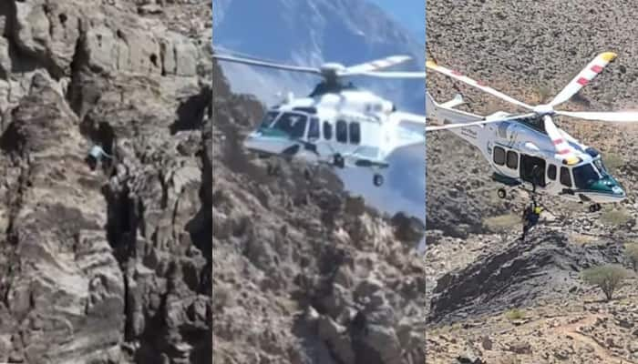 five hikers stranded on Hatta mountain rescued by dubai police 