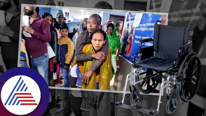 Bengal woman forced to carry injured husband on back after hospital fails to provide wheelchair