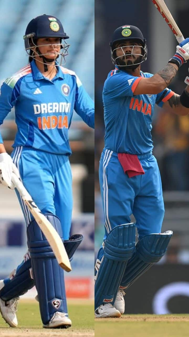 Smriti Mandhana vs Virat Kohli: Who is the best in ODIs? ray