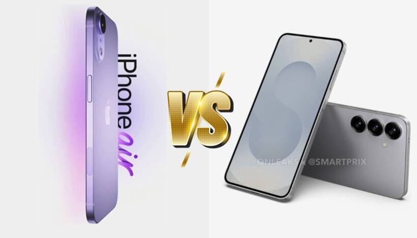 iPhone 17 Air vs Samsung Galaxy S25 Slim: Know expected specs, camera, price and more
