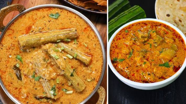 peanuts and coconut in gravy for delicious recipe