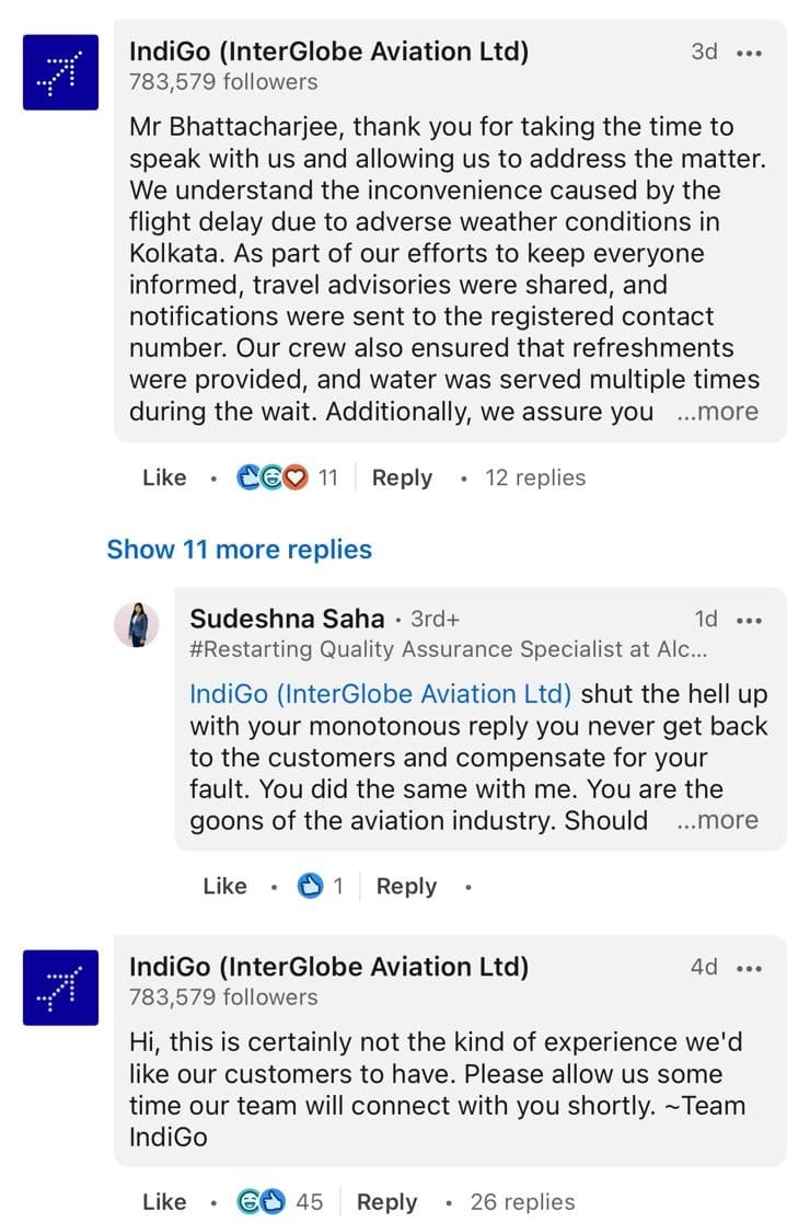 Flyer criticizes IndiGo for "rude behaviour" after flight delay, airline responds after viral video dmn