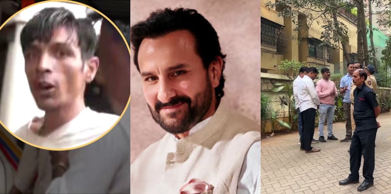 Saif Ali Khan stabbing case: Underworld connection ruled out, man detained by cops released dmn