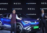 Maruti Suzuki unveils eVitara at Auto Expo 2025 check features range and more gcw