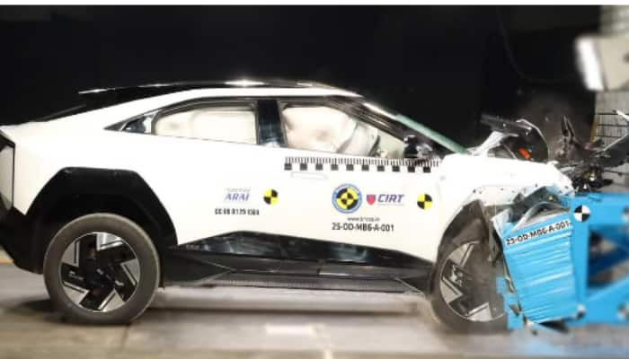 Mahindra BE 6 Scores 5 star Safety rating in Bharat NCAP crash tests