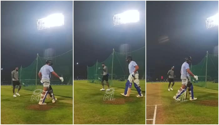 watch video rohit sharma and hardik pandya practicing together in mumbai