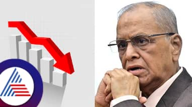 Infosys share price plunges Narayana murthy's family lost 1800 crores in a single day rav Infosys share price plunges Narayana murthy's family lost 1800 crores in a single day rav