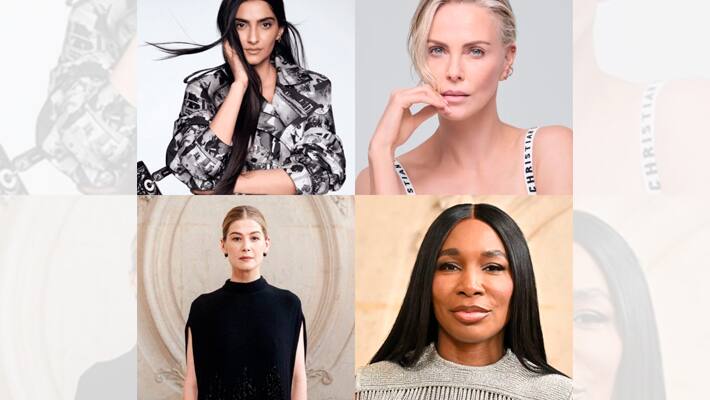 Sonam Kapoor joins Charlize Theron Venus Williams Rosamund Pike for Dior Capture Campaign