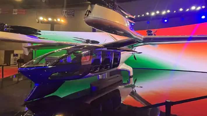 Bengaluru based Aviation unveils india first flying taxi shunya at auto expo