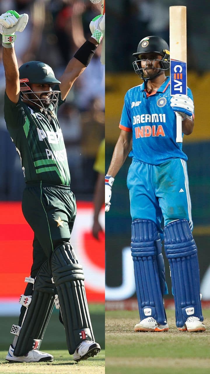 Shubman Gill vs Babar Azam! Who is better in ODIs tvk