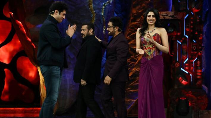 Loveyapa At Bigg Boss Set