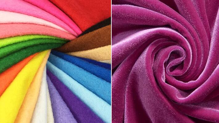 Felt vs Velvet 7 big differences between These 2 woolen fabric