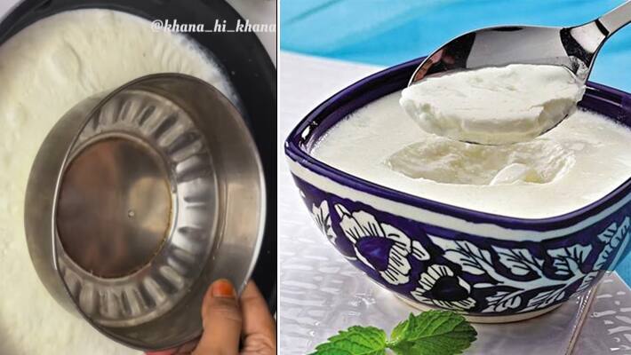 How to use water to set curd in winter