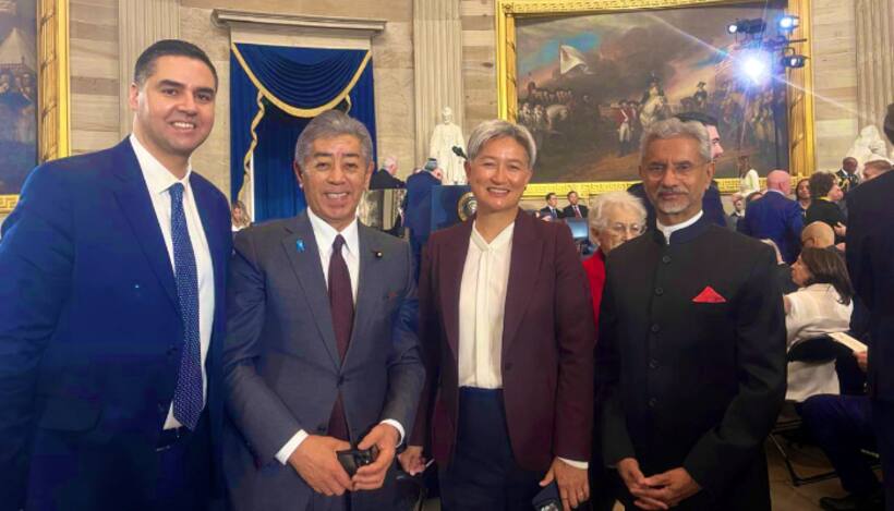 EAM Jaishankar attends Trump's inauguration as 47th US President; shares picture with fellow foreign ministers